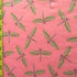 Dragonfly Print on Poly Spandex Fabric | (4 Way Stretch/Per Yard)