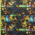 Halloween Night Print on Poly Spandex Fabric (4 Way Stretch/Per Yard)