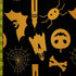 Creatures of Halloween Print on Poly Spandex Fabric (4 Way Stretch/Per Yard)