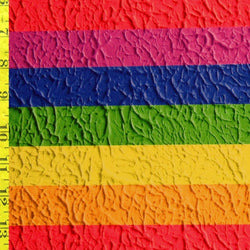 Rainbow Pride Flag Print on Poly Spandex Fabric | (4 Way Stretch/Per Yard)