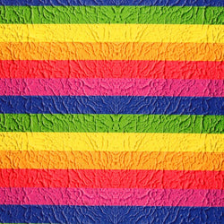 Rainbow Pride Flag Print on Poly Spandex Fabric | (4 Way Stretch/Per Yard)