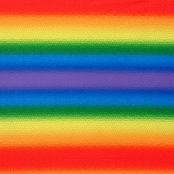 Rainbow Gradient Pride Print on Poly Spandex Fabric | (4 Way Stretch/Per Yard)