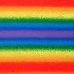 Rainbow Gradient Pride Print on Poly Spandex Fabric | (4 Way Stretch/Per Yard)
