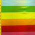 Rainbow Pride Print with Shiny Dots on Poly Spandex Fabric | (4 Way Stretch/Per Yard)