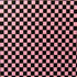 Checkerboard Print on Poly Spandex Fabric (Pink/Black) | (4 Way Stretch/Per Yard)