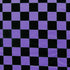Checkerboard Print (1x1) on Nylon Spandex Fabric (Purple/Black) | (4 Way Stretch/Per Yard)