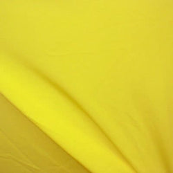 Solid Color Cotton Spandex Fabric (Samba Yellow) | (4 Way Stretch/Per Yard)