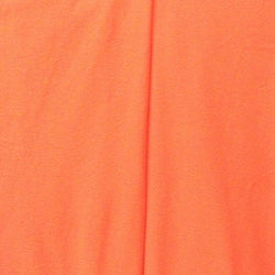 Solid Color Cotton Spandex Fabric (Orange) | (4 Way Stretch/Per Yard)