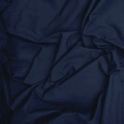 Solid Color Cotton Spandex Fabric (Dark Blue) | (4 Way Stretch/Per Yard)