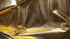 Shiny Foil on Poly Vinyl Fabric (Gold) | (4 Way Stretch/Per Yard)