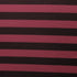 Horizontal Stripes on Poly Spandex Fabric (Red/Black) | (4 Way Stretch/Per Yard)
