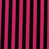 0.5" (Half Inch) Vertical Stripes on Poly Spandex Fabric (Black/Fuchsia) | (4 Way Stretch/Per Yard)