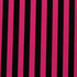 0.5" (Half Inch) Vertical Stripes on Poly Spandex Fabric (Black/Fuchsia) | (4 Way Stretch/Per Yard)