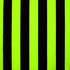 1" (One Inch) Vertical Stripes on Poly Spandex Fabric (Black/Neon Yellow) | (4 Way Stretch/Per Yard)