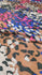 Leopard Print on Poly Spandex Fabric | (4 Way Stretch/Per Yard)