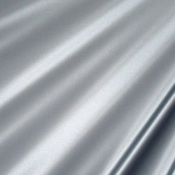Luminous Shiny Vinyl Poly Spandex Fabric (Silver) | (4 Way Stretch/Per Yard)