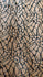 Metallic Foil Abstract Print on Black Poly Spandex Fabric (Neon Orange/Black) | (4 Way Stretch/Per Yard)
