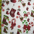 Christmas Stockings Print on Poly Spandex Fabric | (4 Way Stretch/Per Yard)
