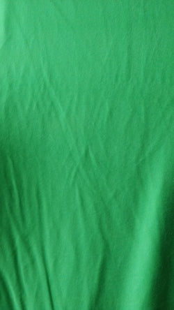 Solid Color Stretch Velvet Fabric (Neon Green) | (4 Way Stretch/Per Yard)