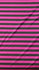 0.5" (Half Inch) Vertical Stripes on Poly Spandex Fabric (Black/Fuchsia) | (4 Way Stretch/Per Yard)