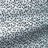 Shiny Foil Vine Leaves on White Nylon Spandex Fabric | (4 Way Stretch/Per Yard)
