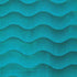 Waves with Black Foil on Turquoise Poly Spandex Fabric | (4 Way Stretch/Per Yard)