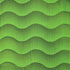 Waves with Black Foil on Neon Green Poly Spandex Fabric | (4 Way Stretch/Per Yard)