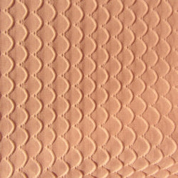 Activewear Fishscale Print on Nylon Spandex Fabric (Sweet Potato) | (4 Way Stretch/Per Yard)