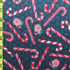 Different Shades of Candy Cane Print on Poly Spandex Fabric | (4 Way Stretch/Per Yard)
