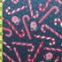 Different Shades of Candy Cane Print on Poly Spandex Fabric | (4 Way Stretch/Per Yard)