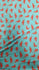 Shrimp Print on Poly Spandex Fabric | (4 Way Stretch/Per Yard)