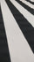 Two Inch (2") Matte Finish Vertical Stripes on Nylon Spandex Fabric (Black/White) | (4 Way Stretch/Per Yard)
