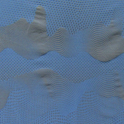 Activewear Abstract Print on Nylon Spandex Fabric (Light Blue) | (4 Way Stretch/Per Yard)