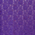 Red Holographic Sequin on Purple Lace | (2 Way Stretch/Per Yard)