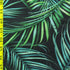 Palm Leaf on Poly Mesh Fabric | (4 Way Stretch/Per Yard)