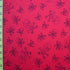 Skulls and Bones Printed on Poly Mesh Fabric (Red) | (4 Way Stretch/Per Yard)