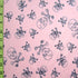 Skulls and Bones Printed on Poly Mesh Fabric (Pink) | (4 Way Stretch/Per Yard)