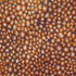 Leopard Spots with Holographic Glitter Printed on Rough Finished Cracked Ice Print w/ Vinyl Backing (Copper/Gold) | (Per Yard)