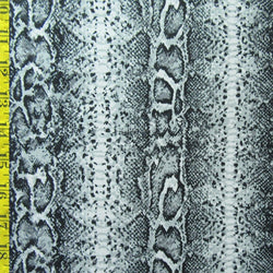 Snake Skin Printed on Poly Spandex Fabric | (4 Way Stretch/Per Yard)