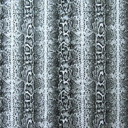 Snake Skin Printed on Poly Spandex Fabric | (4 Way Stretch/Per Yard)