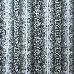 Snake Skin Printed on Poly Spandex Fabric | (4 Way Stretch/Per Yard)
