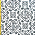 Paisley Printed on Poly Spandex Fabric (Black/White) | (4 Way Stretch/Per Yard)