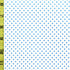 Small Polka Dot Print on Poly Spandex Fabric (Navy Blue/White) | (4 Way Stretch/Per Yard)