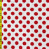 Polka Dot Print on Nylon Spandex Fabric (Red/White) | (2 Way Stretch/Per Yard)