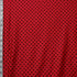 Flocked Polka Dot Print on Nylon Spandex Fabric (Black/Red) | (4 Way Stretch/Per Yard)