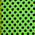 Saint Patrick Theme Polka Dot Print on Poly Spandex Fabric (Black/Neon Green) | (4 Way Stretch/Per Yard)