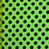 Saint Patrick Theme Polka Dot Print on Poly Spandex Fabric (Black/Neon Green) | (4 Way Stretch/Per Yard)