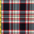Simple Plaid Print on Poly Spandex Fabric | (4 Way Stretch/Per Yard)