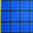 Classic Plaid Print on Poly Spandex Fabric (Blue) | (4 Way Stretch/Per Yard)