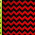 Chevron Print on Poly Spandex Fabric (Red/Black) | (4 Way Stretch/Per Yard)